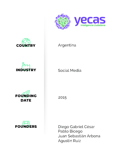 Yecas, The Platform Mobilizing Argentine Communities