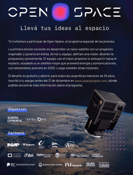 Satellogic De Argentina Invita A Jóvenes Ciéntificos Espaciales Al Concurso Open Space