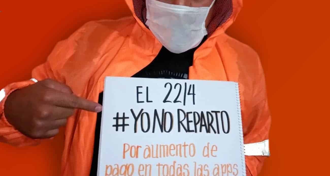 hoy será difícil pedir comida en una app: huelga de repartidores de américa latina