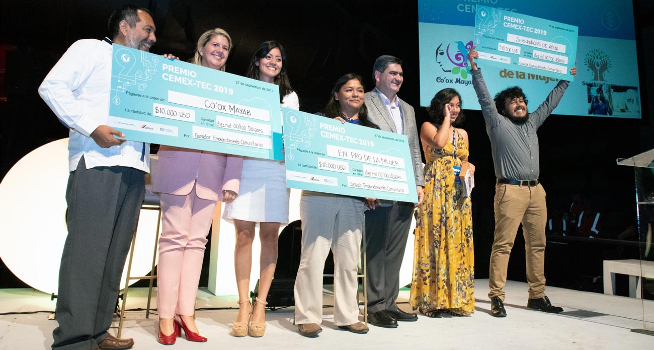 cemex-tec award offers us$10,000 for startups with a social impact