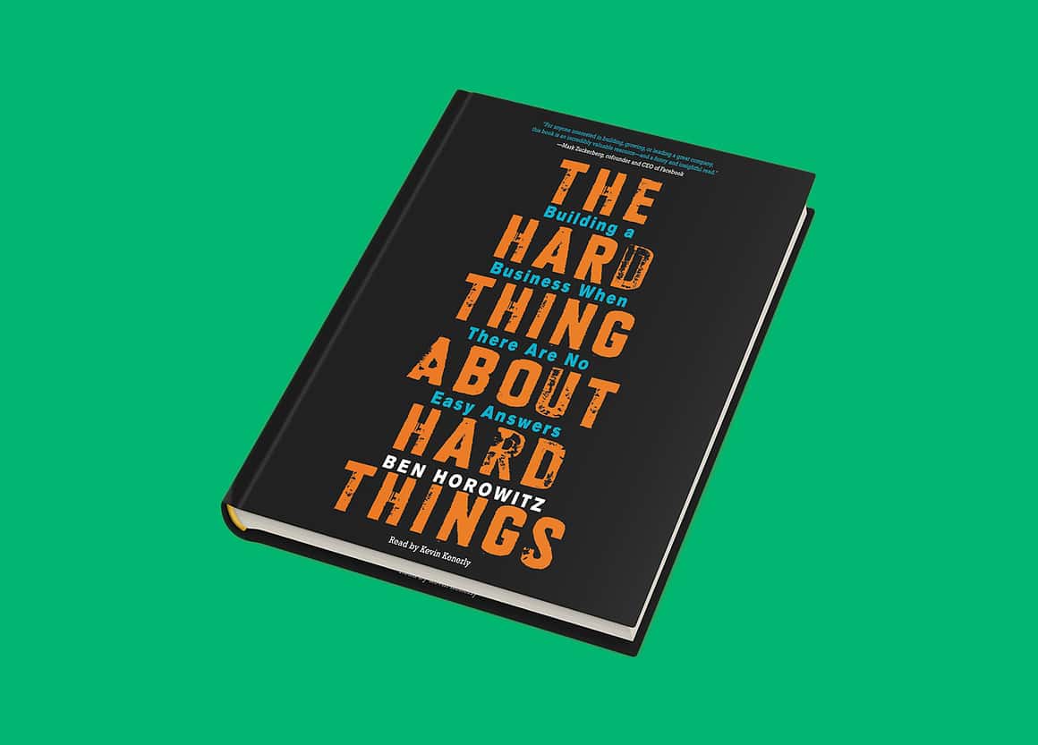'the Hard Thing About Hard Things', Recomendado Por Ángela Acosta (morado)