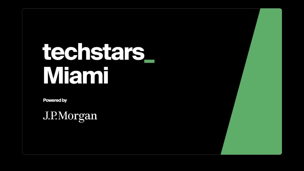 Techstars anunció a las 12 startups que participarán en su programa Techstars Miami Powered by J.P. Morgan, en la “Clase Otoño 2023”.