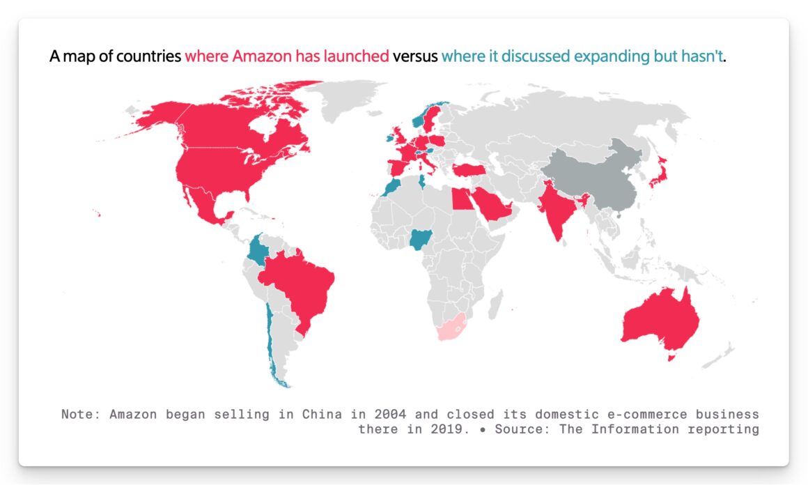 Amazon Temporarily Halts E-commerce Expansion in Key Global Markets