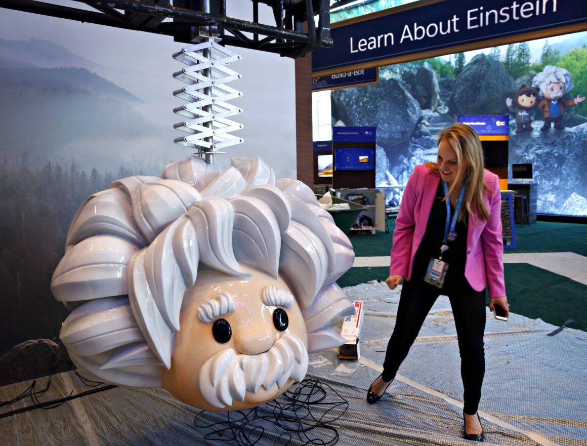 Salesforce's $20 Million Bet On Einstein As A Mascot